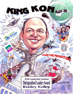 Konley Kelley Caricature
